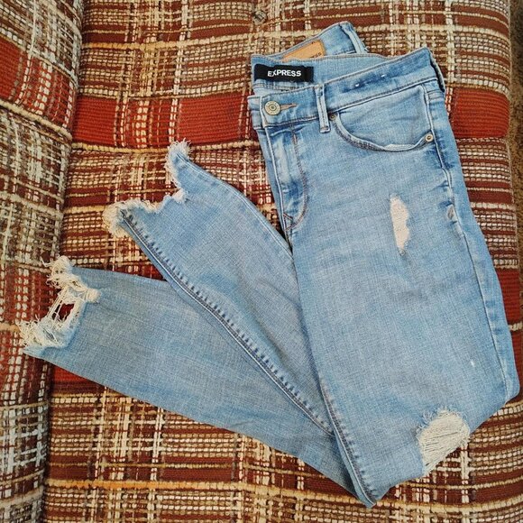 Women's Blue Jeans - Picture 1 of 4
